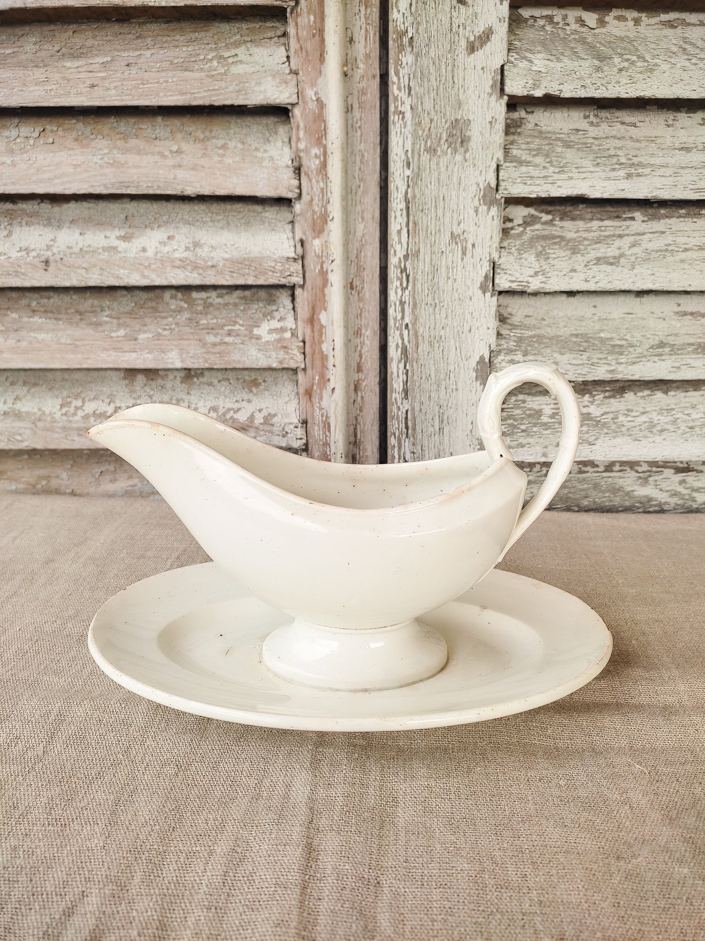 Saucière antique Gien
