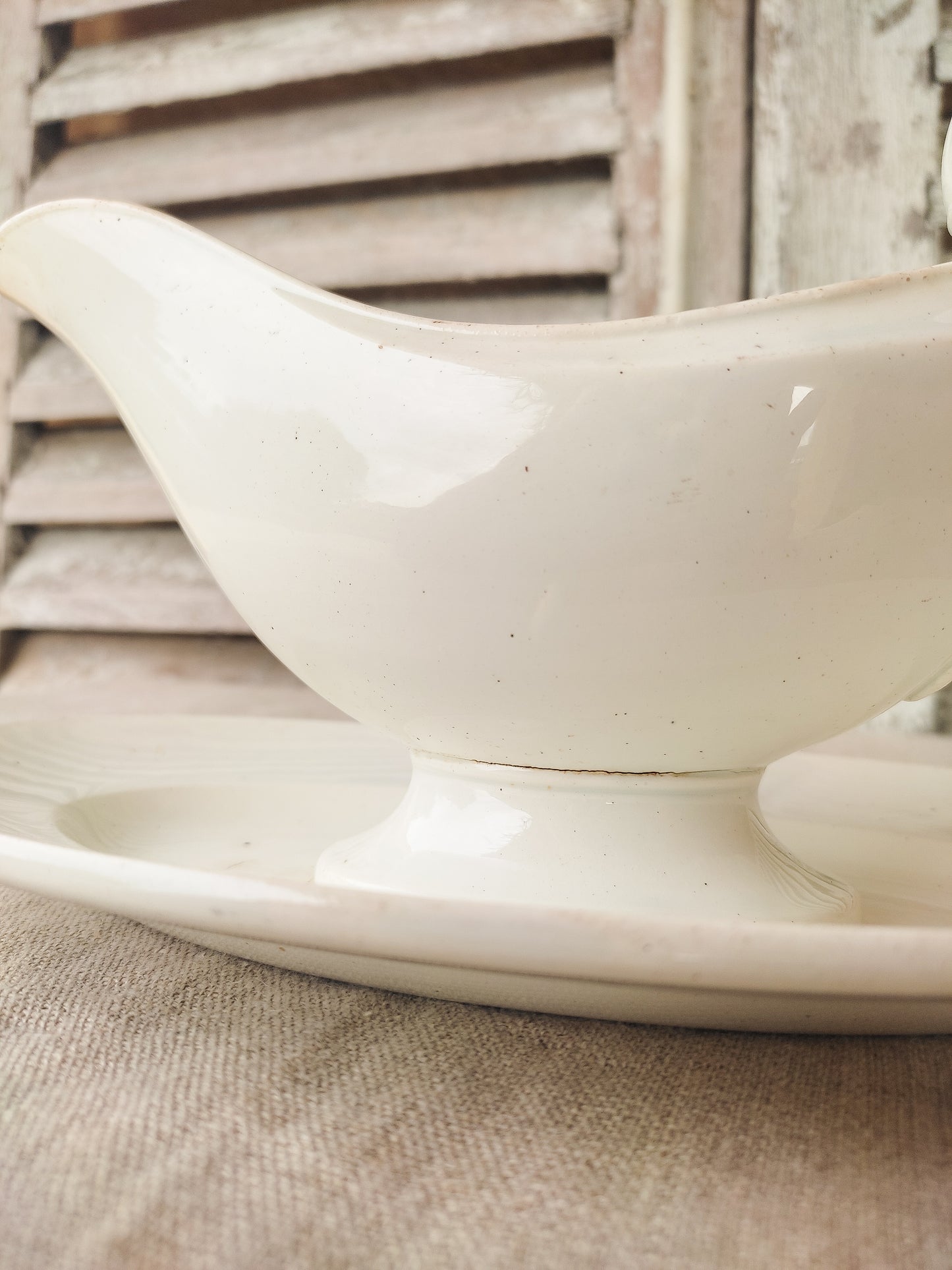 Saucière antique Gien