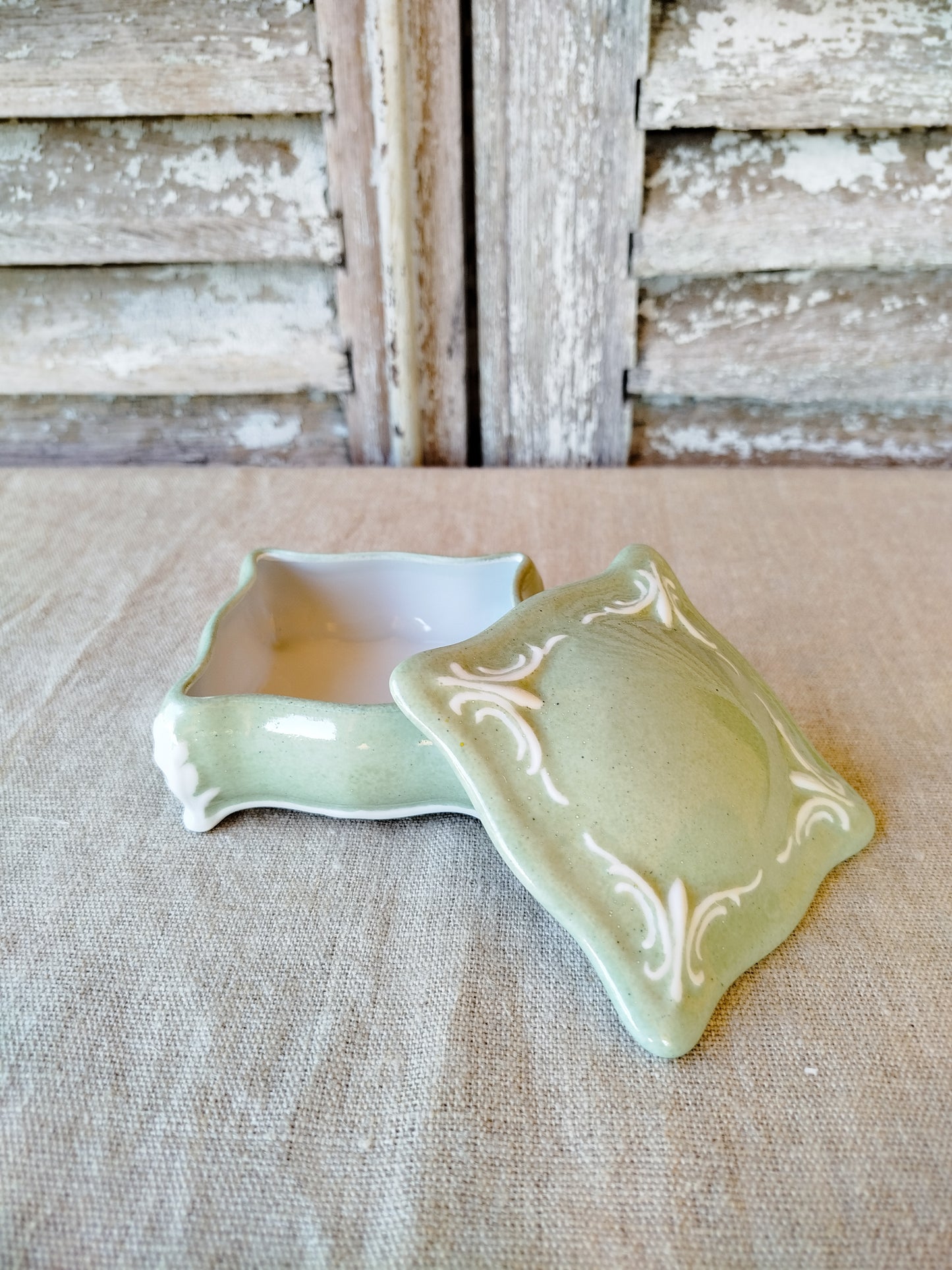 Boîte en porcelaine