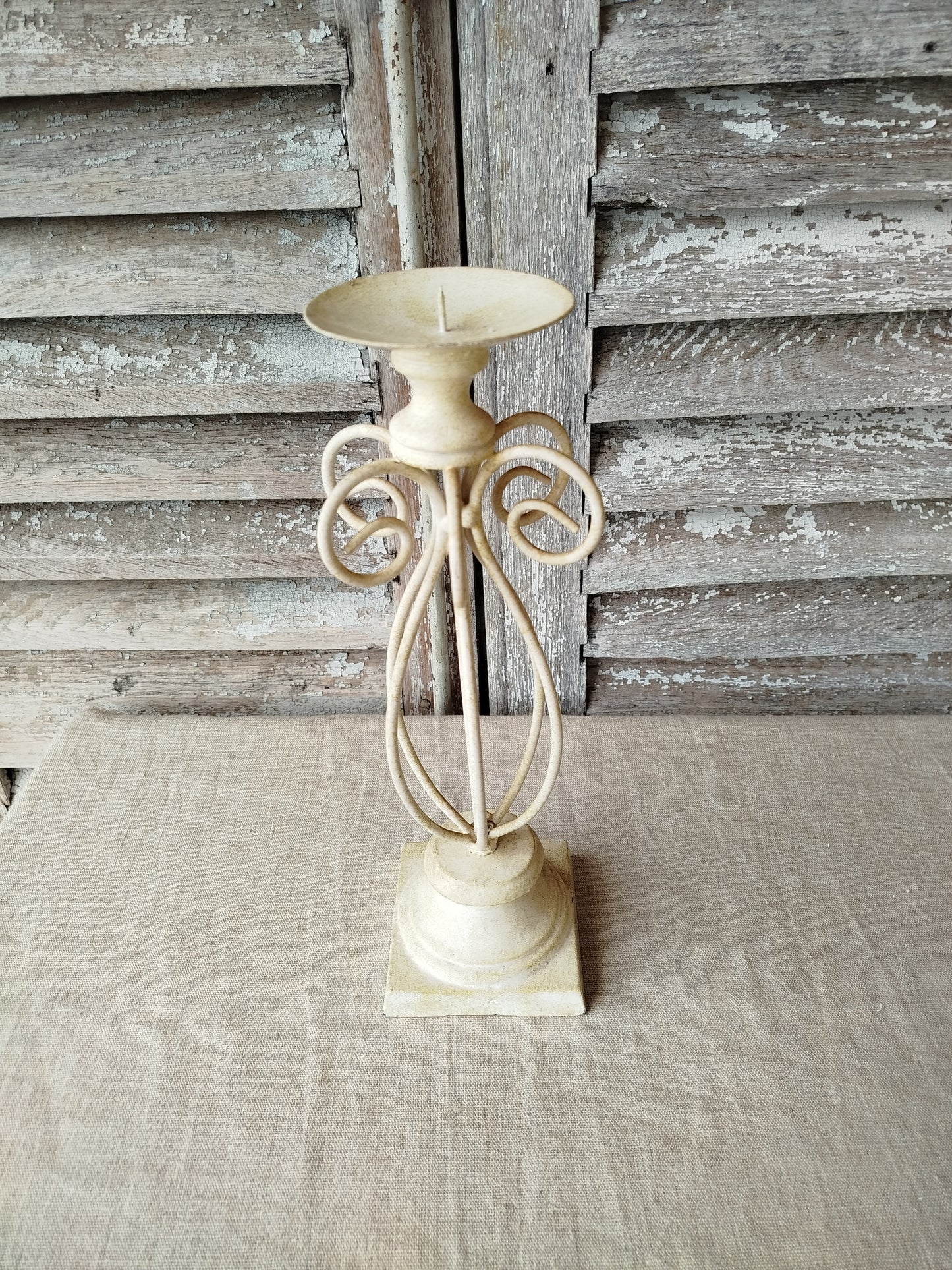 Chandelier shabby en métal