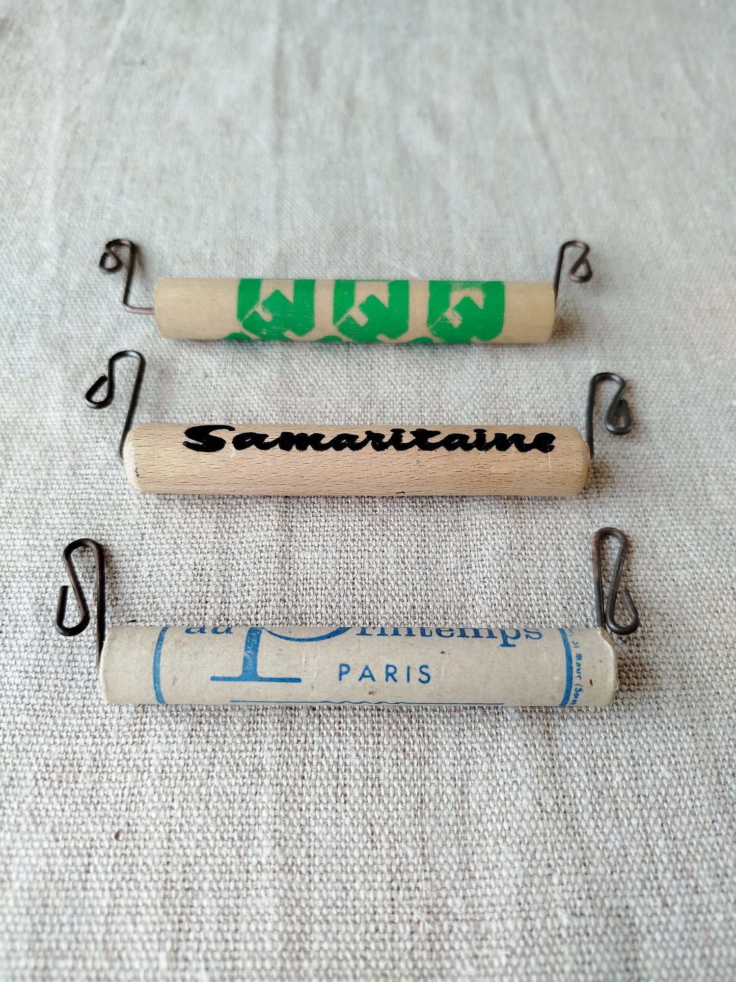 Poignées vintage grands magasins Parisiens X3