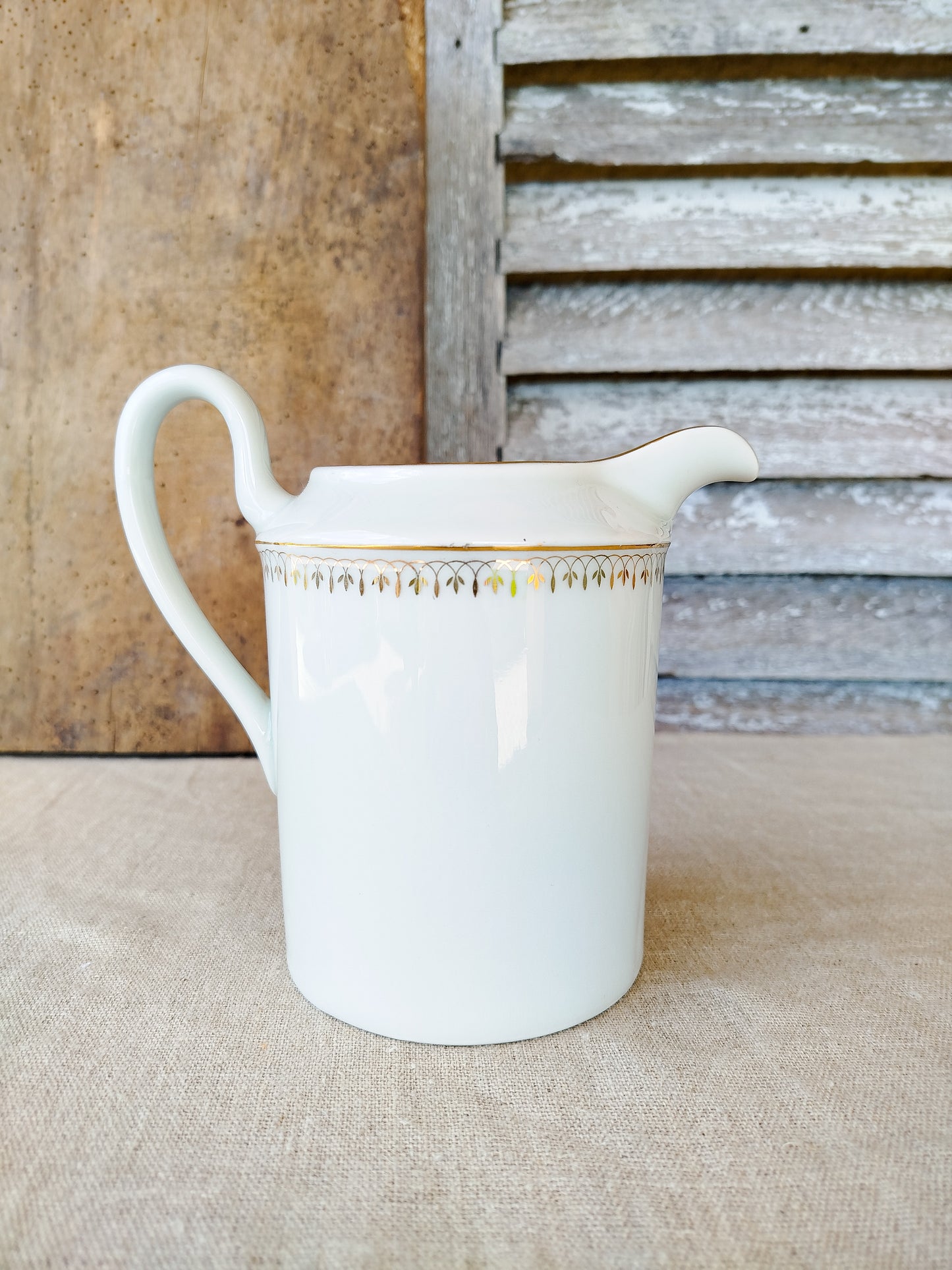 Pichet " Nous deux " en porcelaine