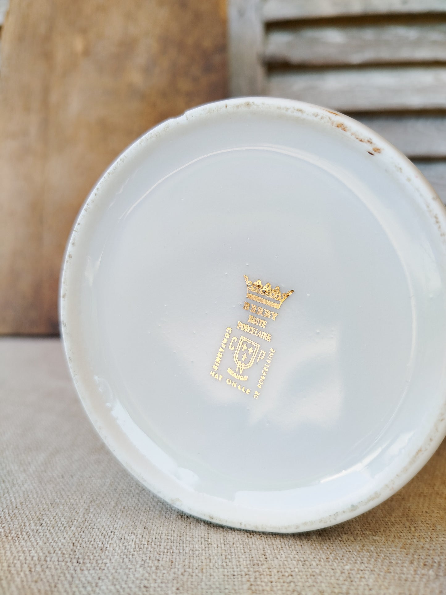 Pichet " Nous deux " en porcelaine