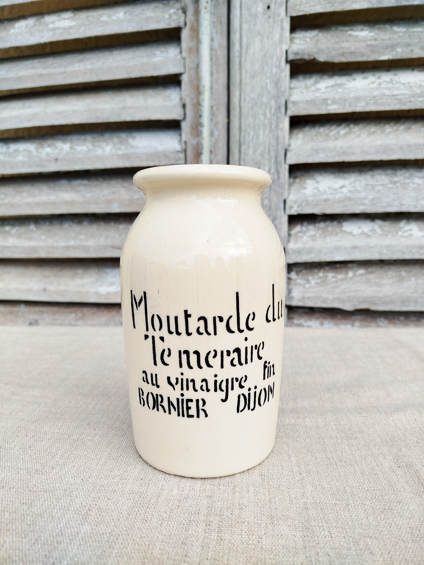 Pot à moutarde Bornier Dijon
