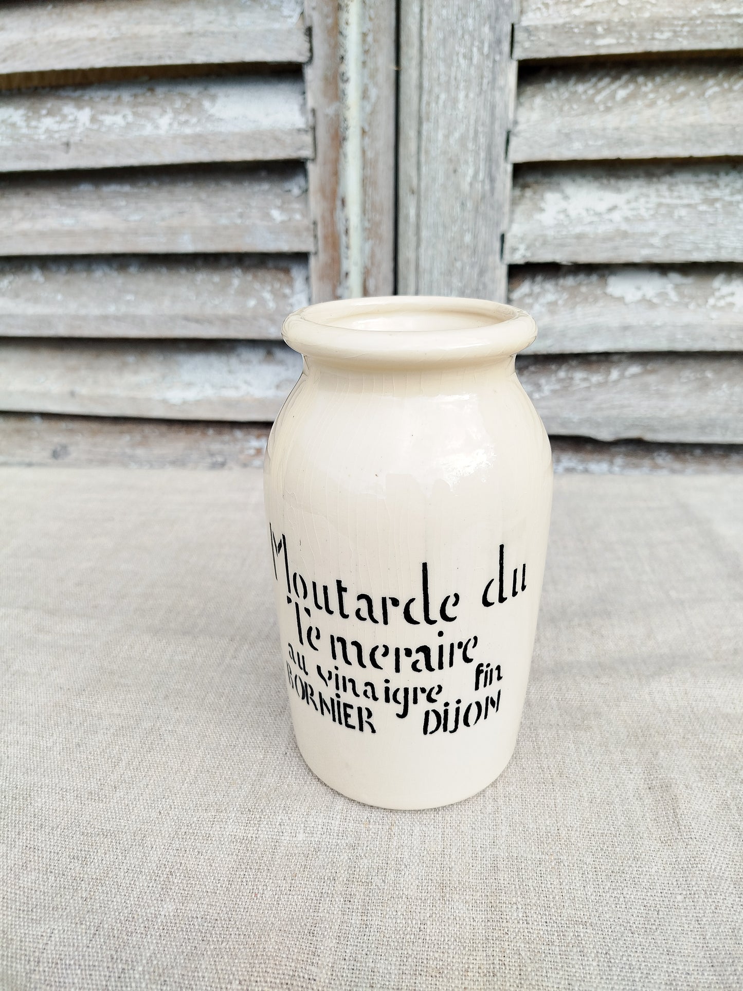 Pot à moutarde Bornier Dijon