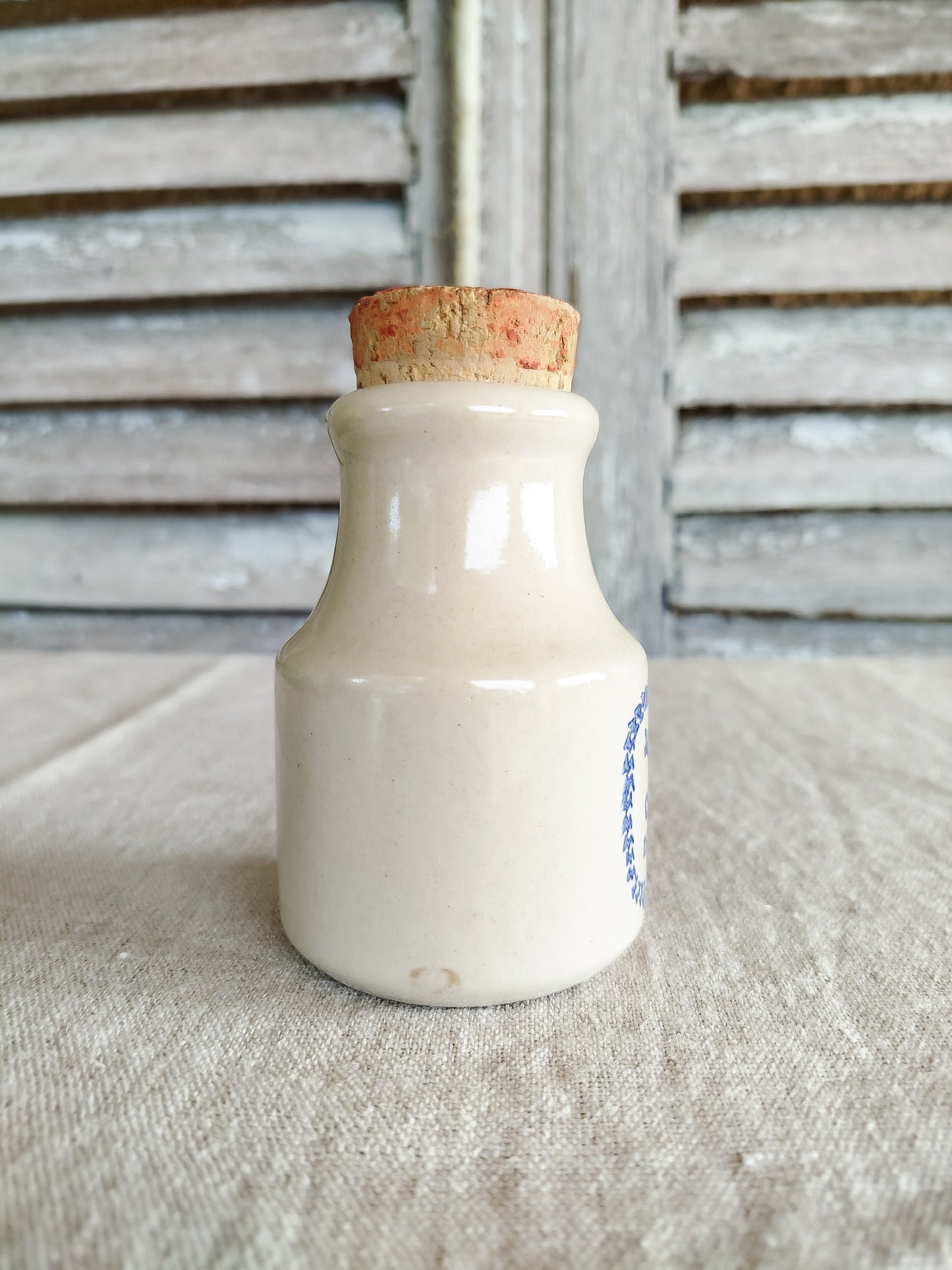 Pot à moutarde vintage