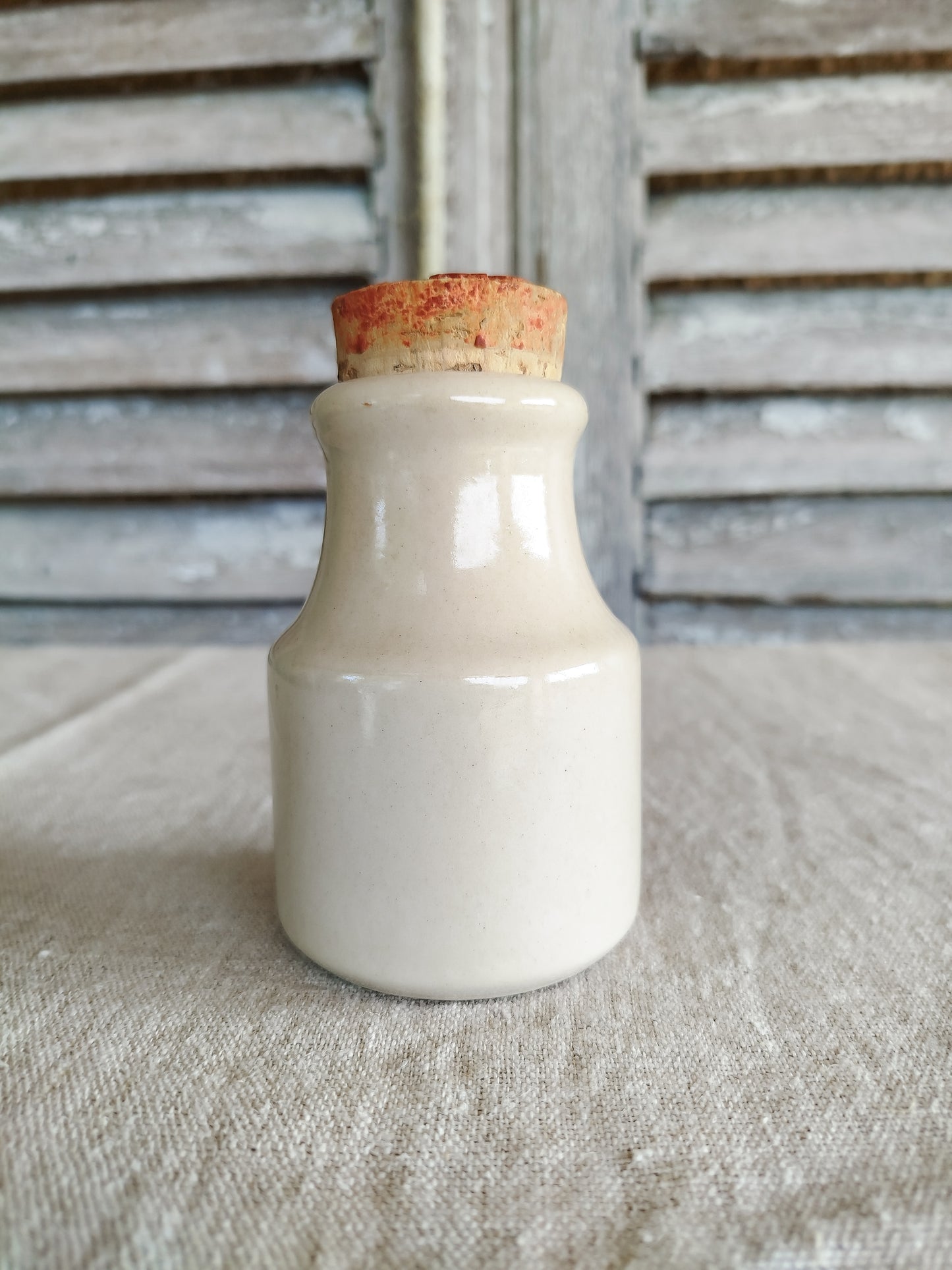 Pot à moutarde vintage