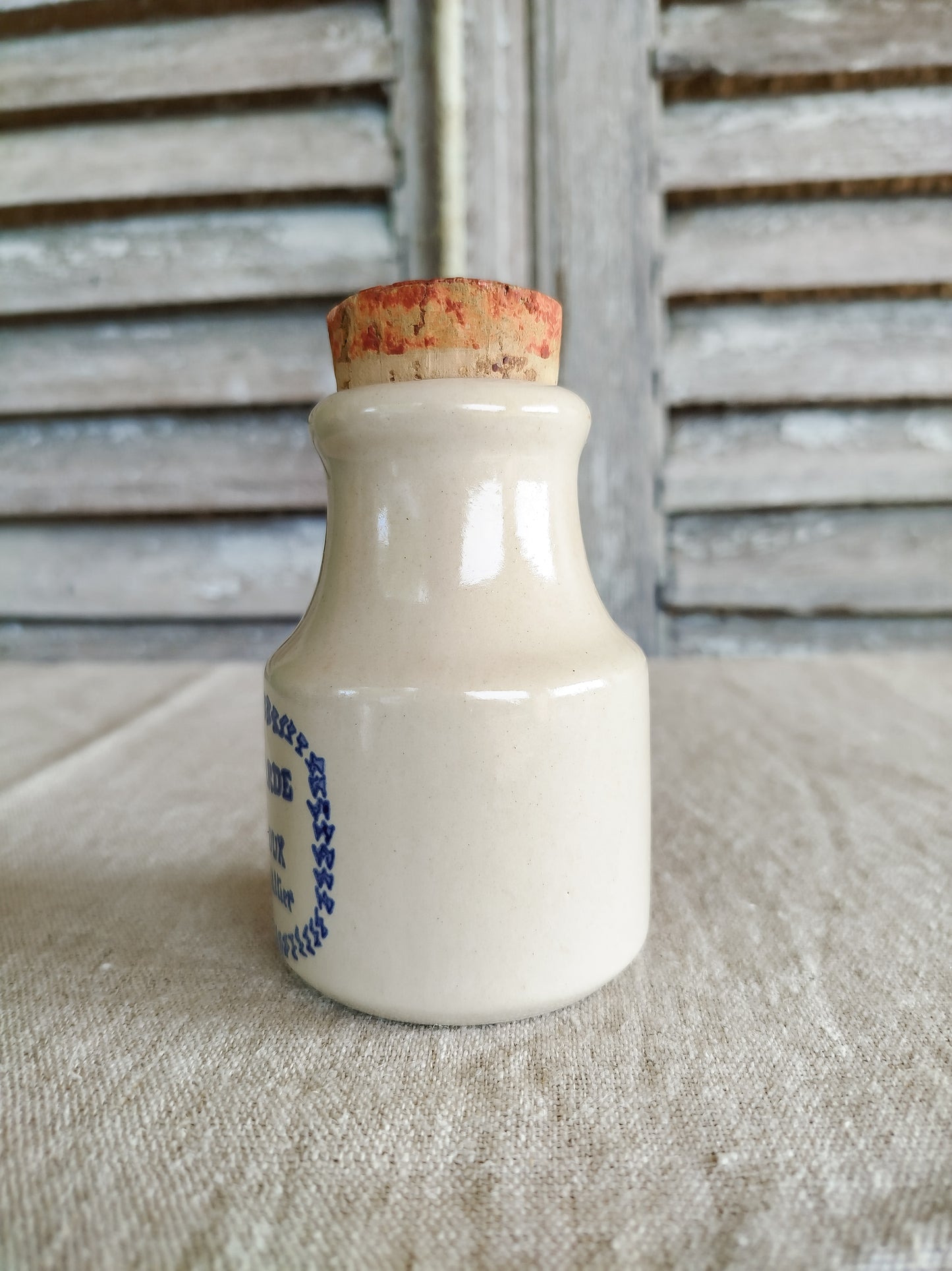 Pot à moutarde vintage