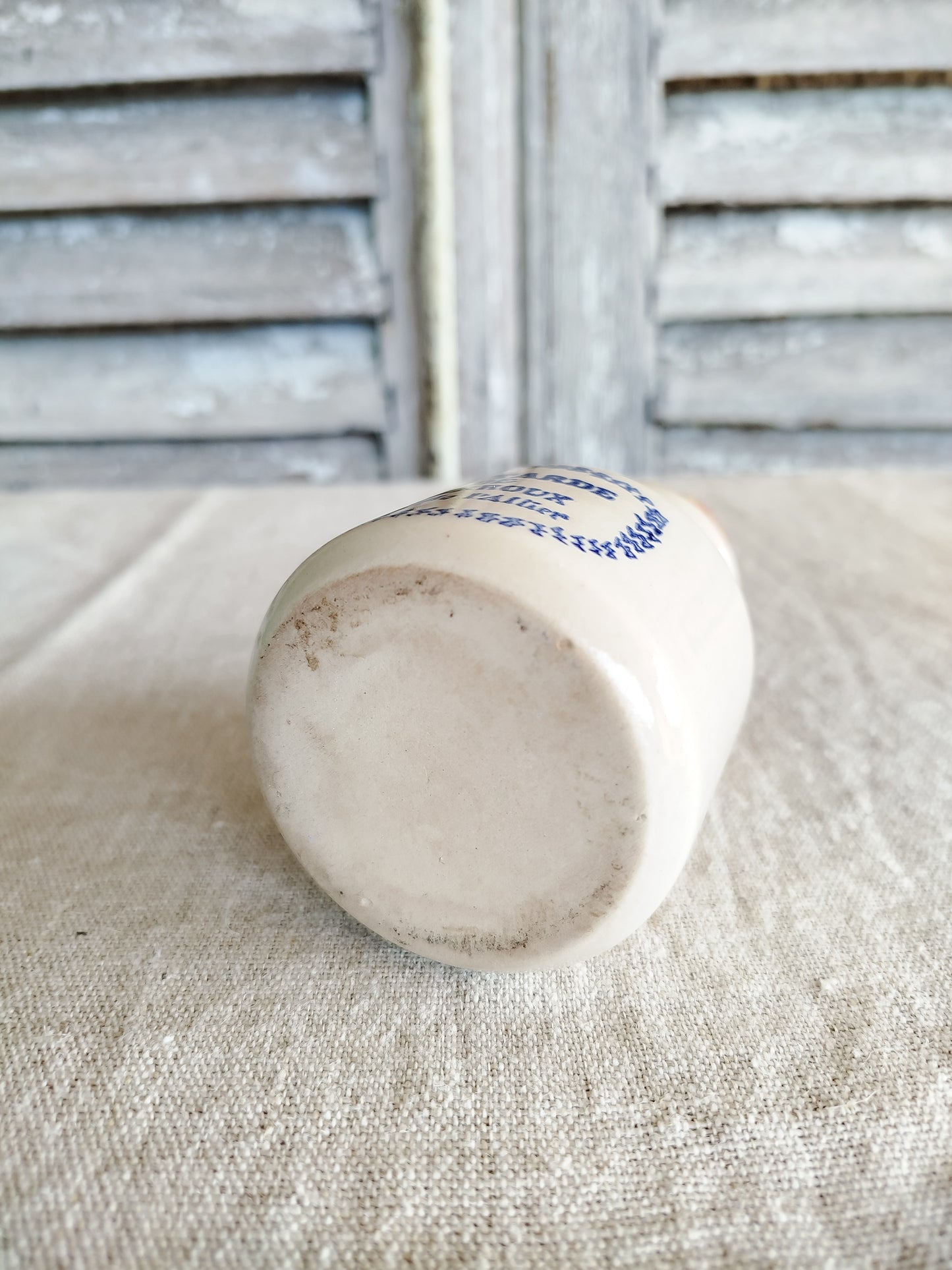 Pot à moutarde vintage