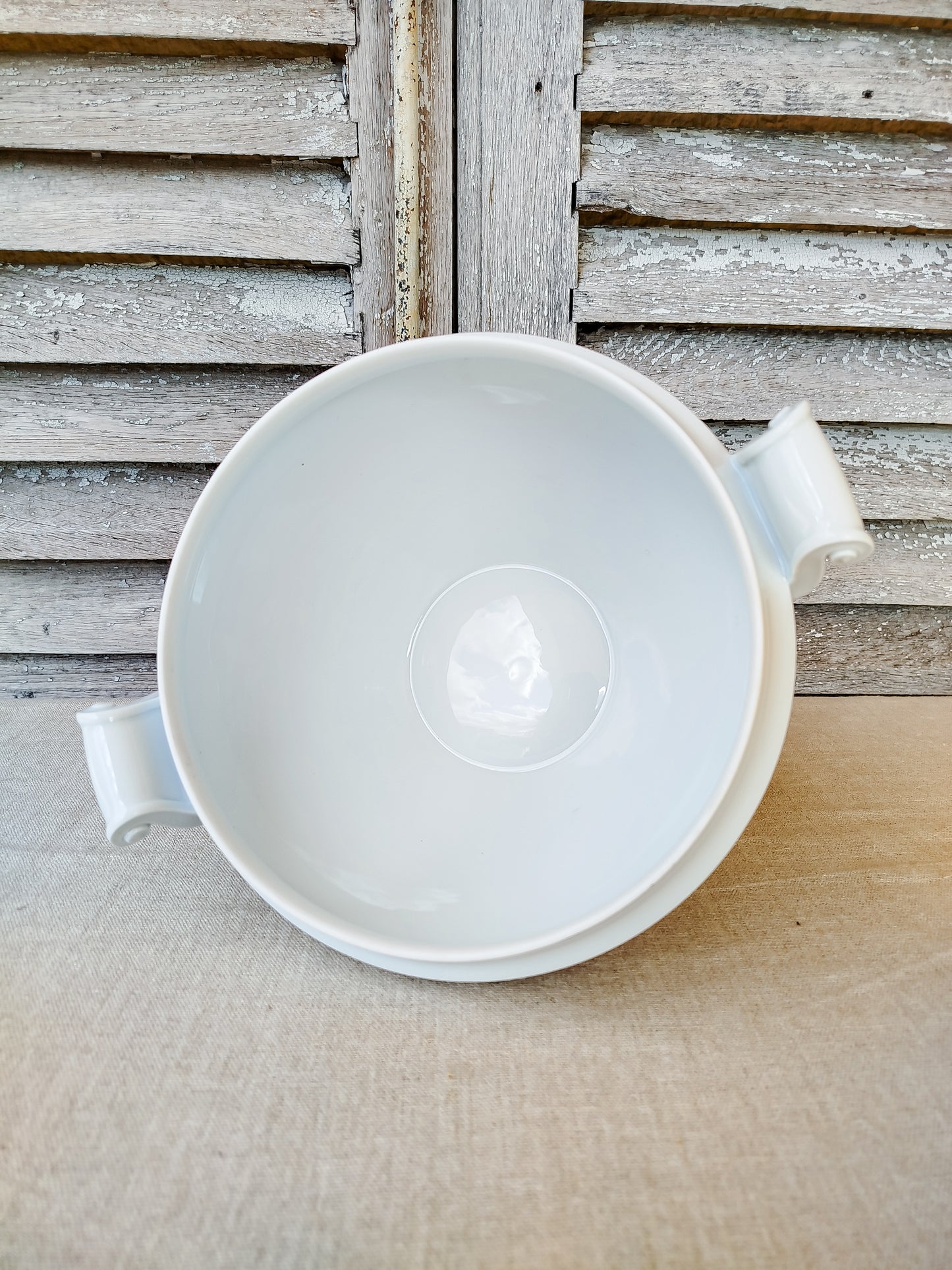 Soupière en porcelaine de Limoges