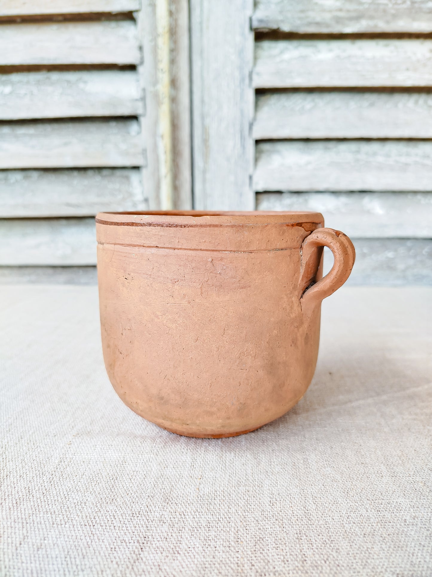 Petite marmite en terre cuite