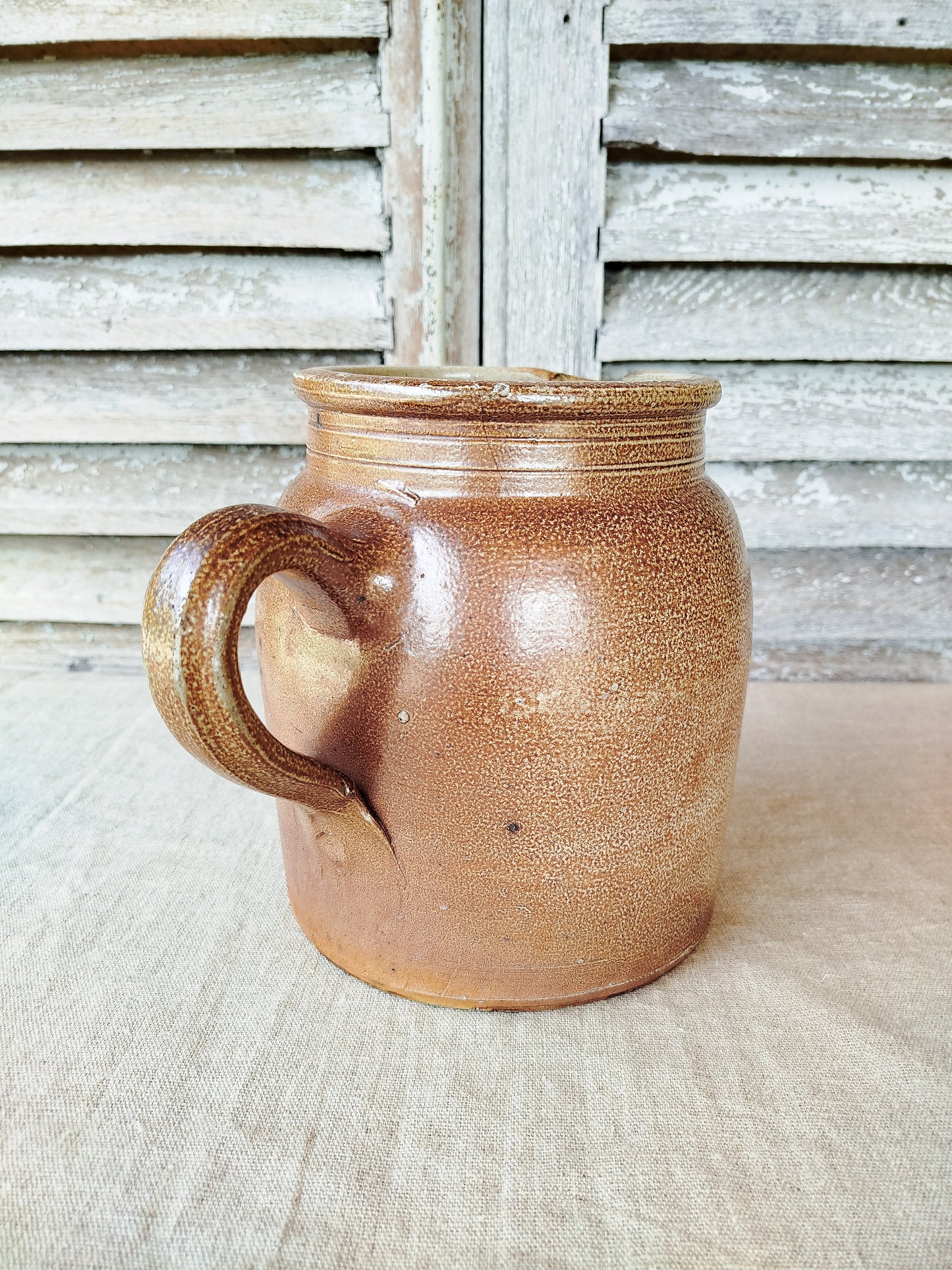 Cruche à lait en grès