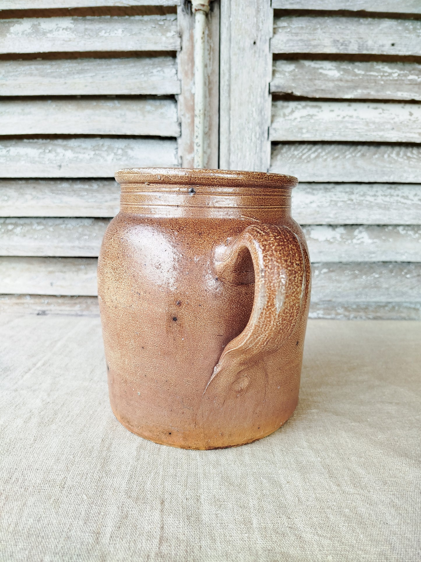 Cruche à lait en grès