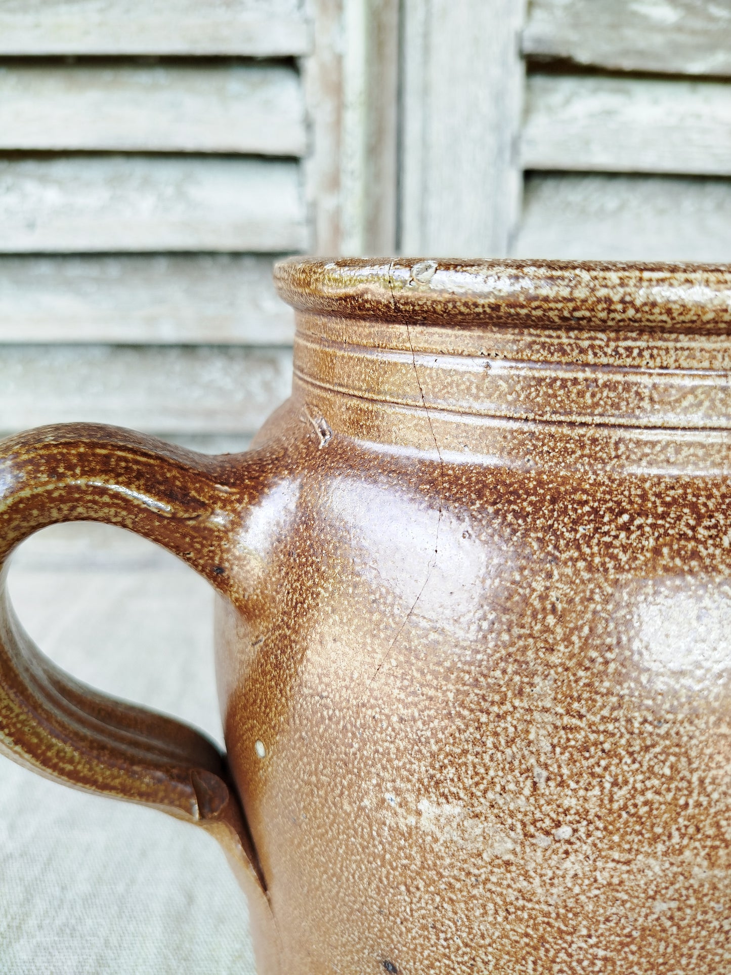 Cruche à lait en grès