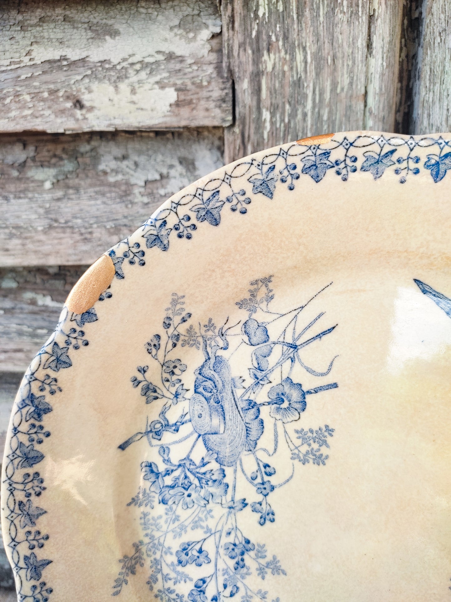 Assiette Onnaing ~ Kintsugi