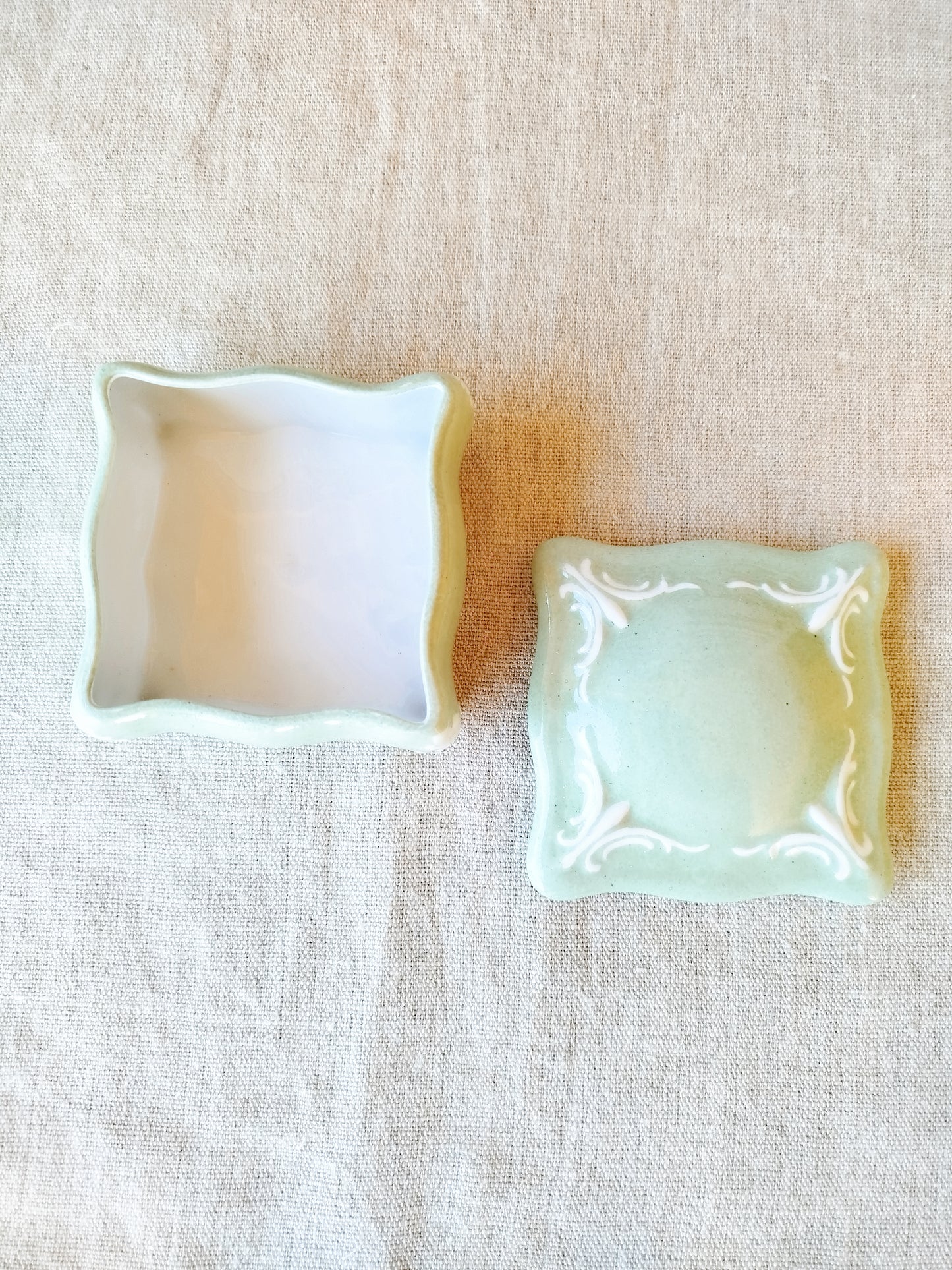Boîte en porcelaine