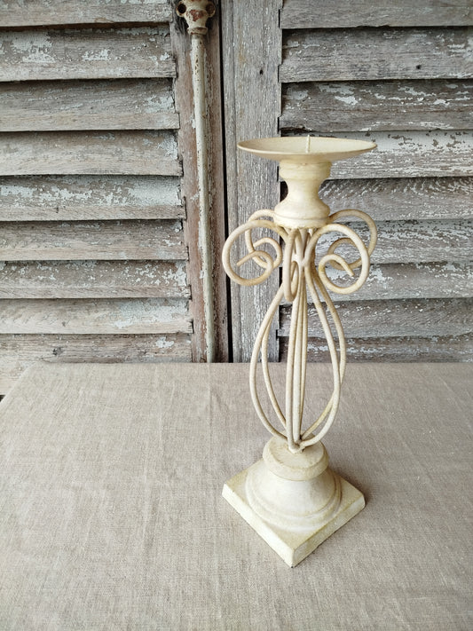 Chandelier shabby en métal