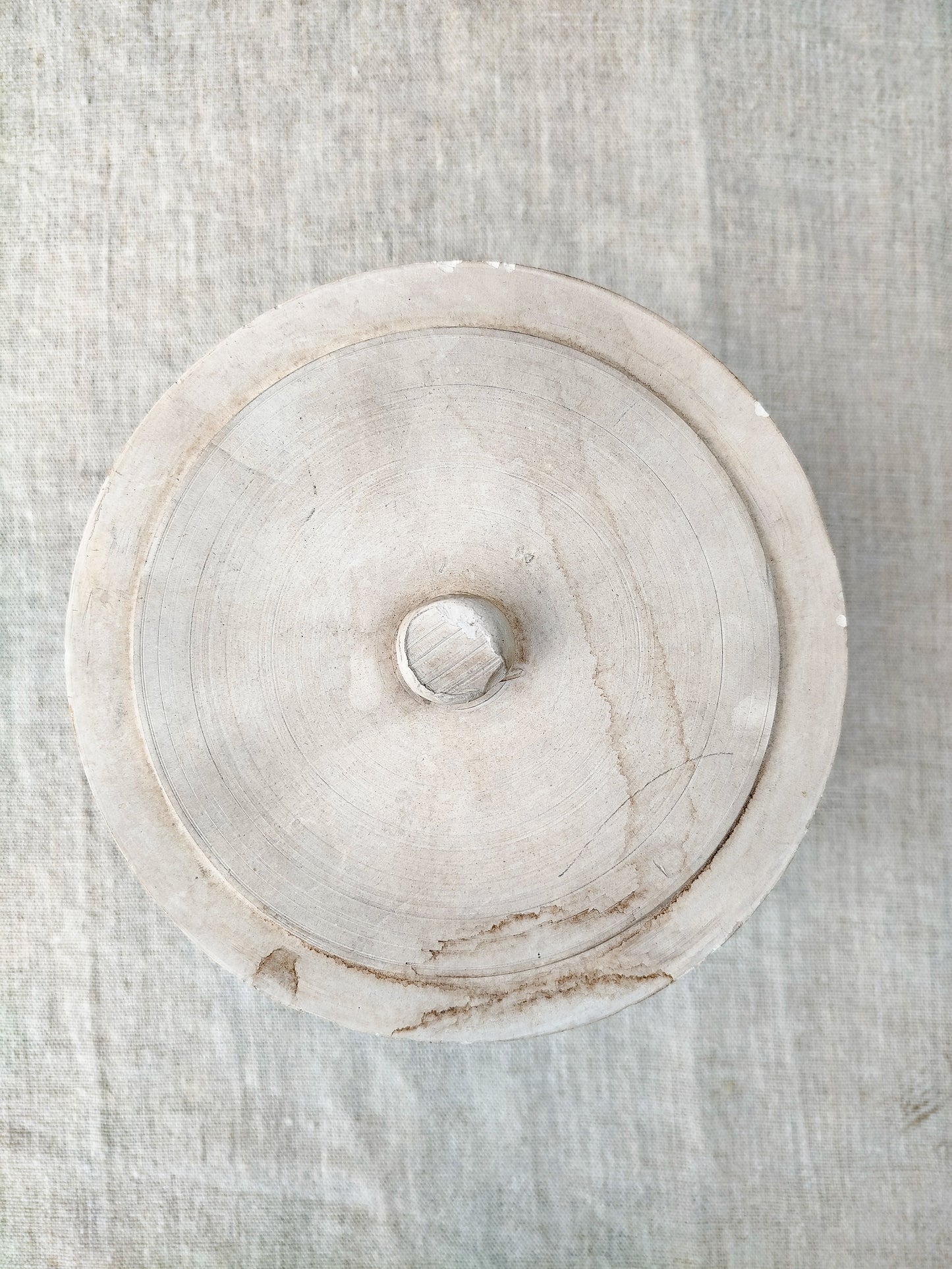 Pot terracotta " Poubelle de table "