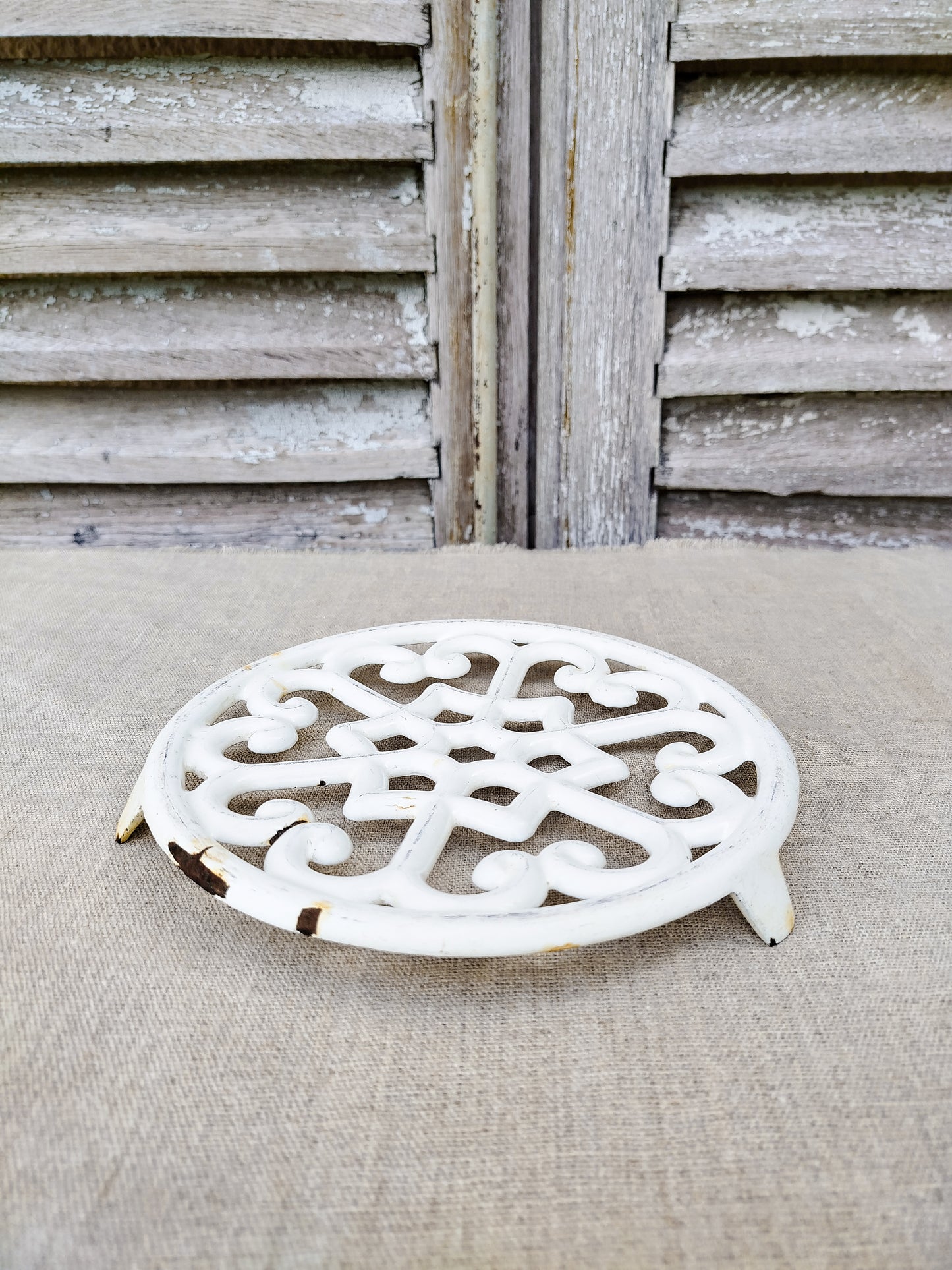 Dessous de plat en fonte