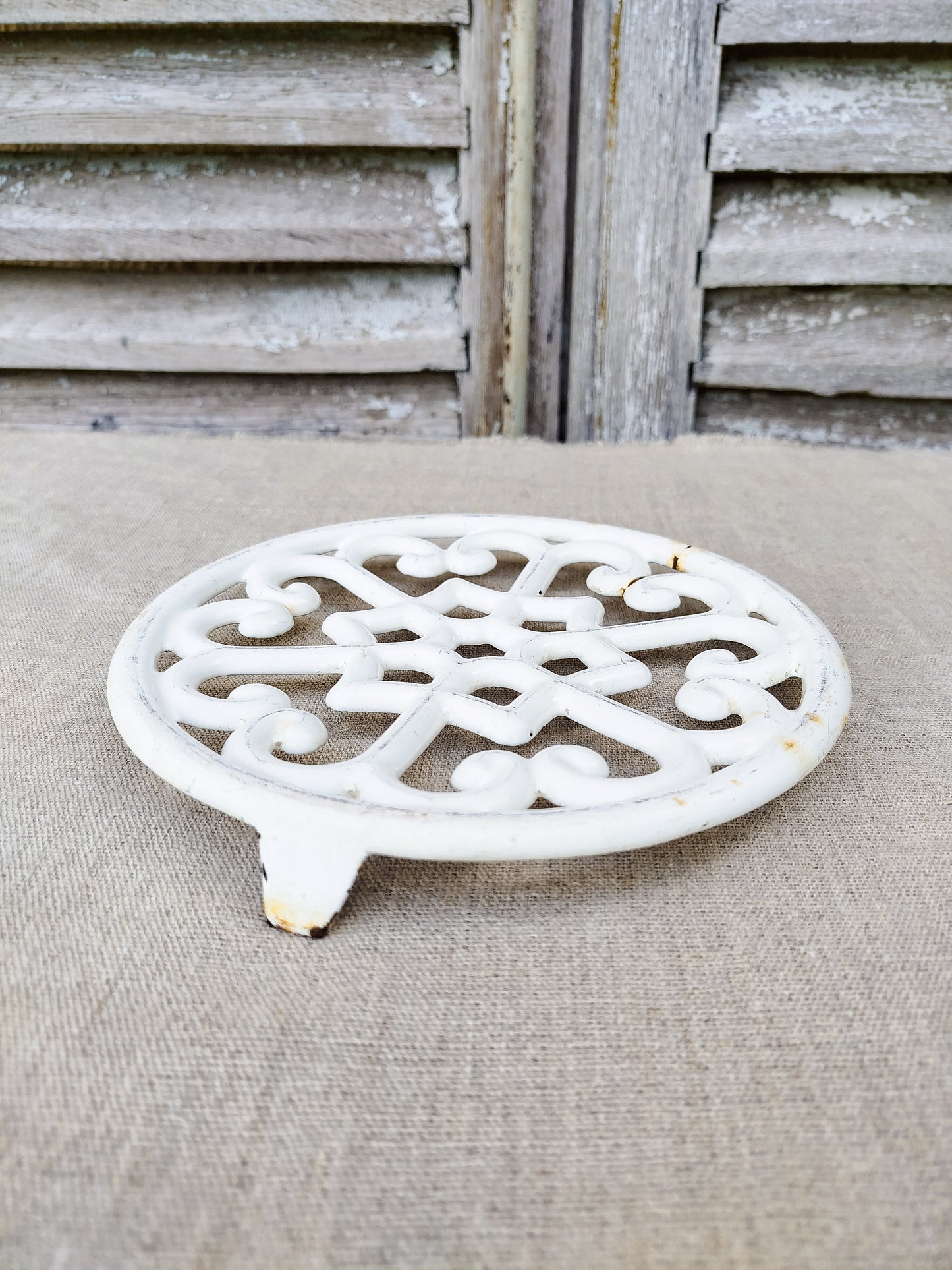 Dessous de plat en fonte