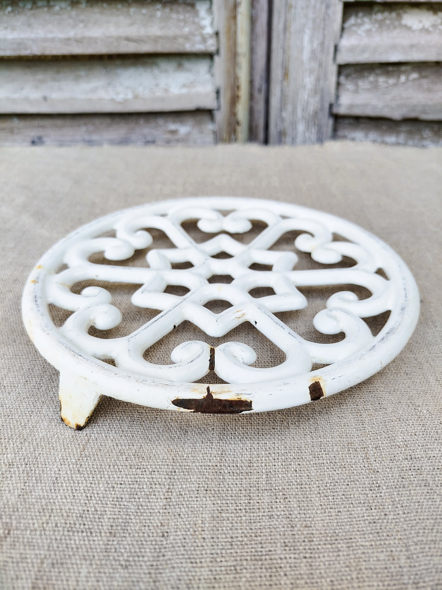 Dessous de plat en fonte