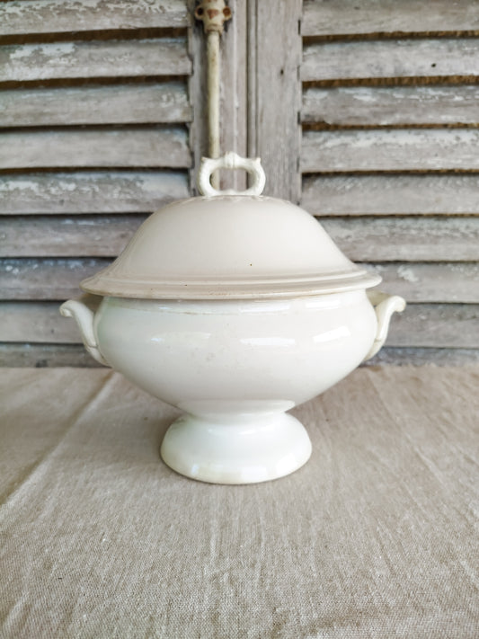 Soupière blanche