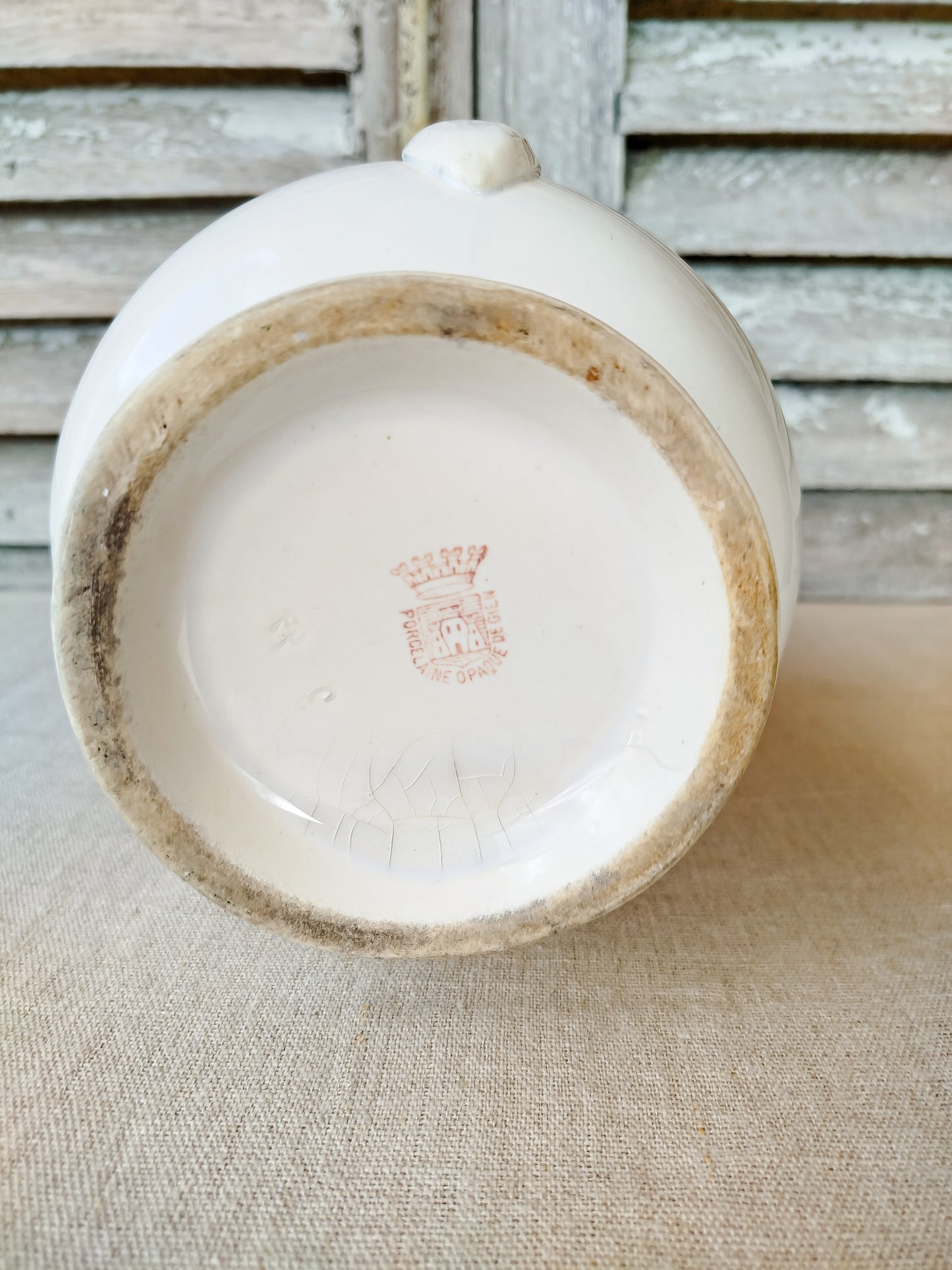 Pichet en faïence de Gien