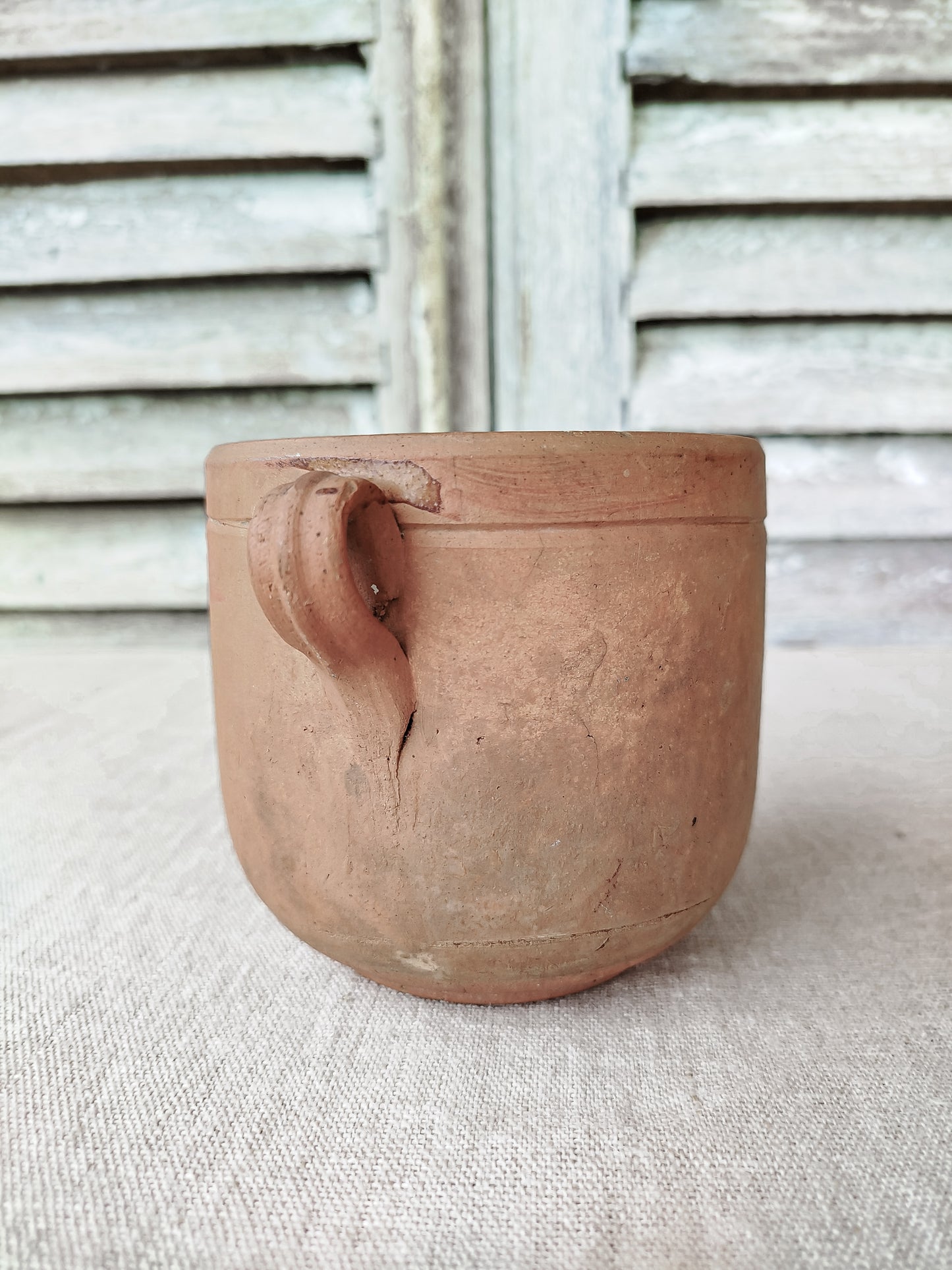 Petite marmite en terre cuite