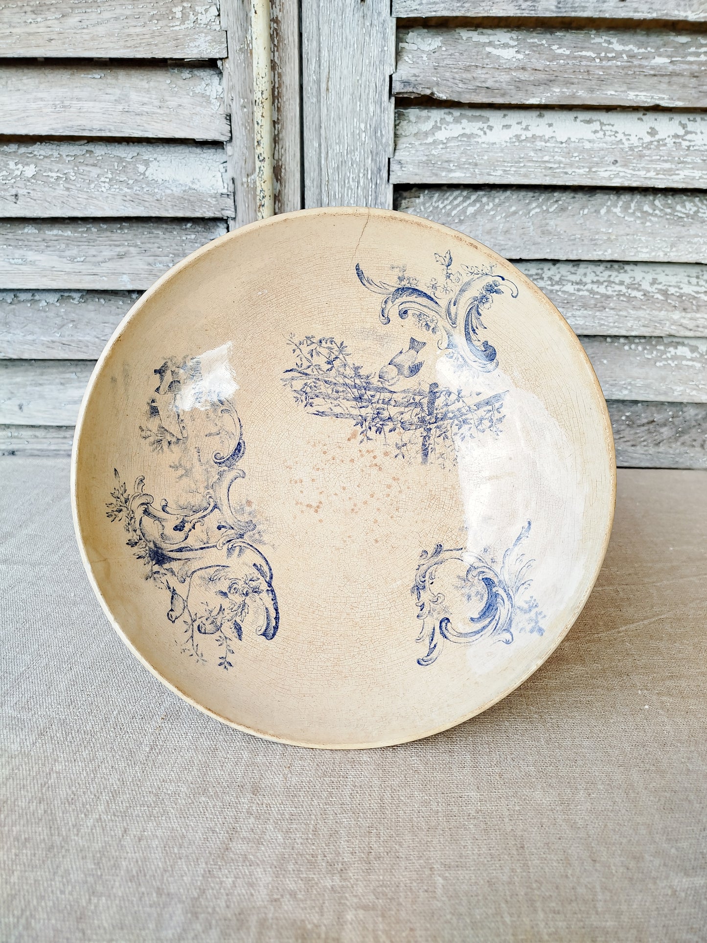 Compotier terre de fer • Oiseaux & Cygnes